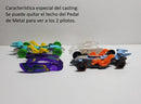 2020 Hot Wheels X-Raycers Pedal de Metal morado SK5 base ZAMAC