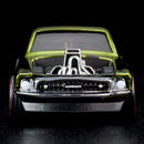2022 Hot Wheels RLC Ford Mustang Boss Hoss Exclusivo Red Line Club verde oliva spectraflame Llantas de Goma RR