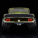 2022 Hot Wheels RLC Ford Mustang Boss Hoss Exclusivo Red Line Club verde oliva spectraflame Llantas de Goma RR