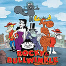 1999 Hot Wheels Car-Toon Friends Series Rocky y Bullwinkle Colección Set de 4 - Saltflat Racer, XT-3, Double Vision, Lakester