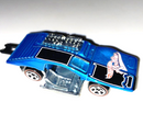 2002 Hot Wheels Red Lines Side Kick 105 azul metálico Redline 5SP