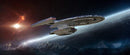 2013 Hot Wheels HW Imagination Star Trek U.S.S. Enterprise NCC-1701 blanco