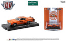 2020 M2 Machines Auto-Drivers Limited Edition 1/7,980 Rumble Bee 1970 Dodge Super Bee 383 R72 naranja Llantas de Goma