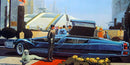 2002 Hot Wheels First Editions Syd Mead's Sentinel 400 Limo 054 verde metálico 5SP