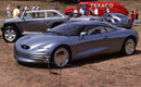 2000 Hot Wheels Future Fleet Series Chrysler Thunderbolt negro 3SP - Detalle Burbuja