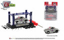 2022 M2 Machines Model Kit Limited Edition 1/9,750 1941 Jeep Willys Coupe Gasser R45 gris Llantas de Goma